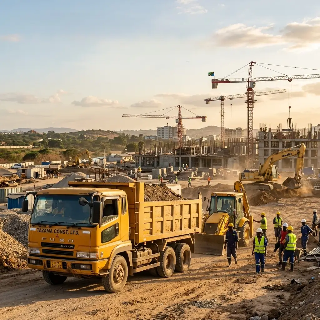 Best Trucks for Construction Projects in Tanzania