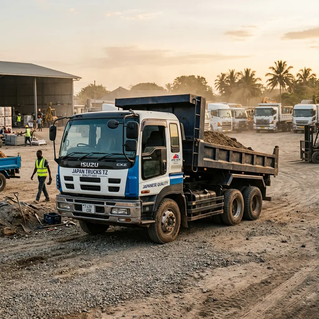 Dump Truck for Sale in Tanzania