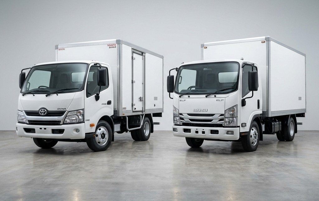 Toyota Dyna vs Isuzu Elf Best Light Truck in Tanzania